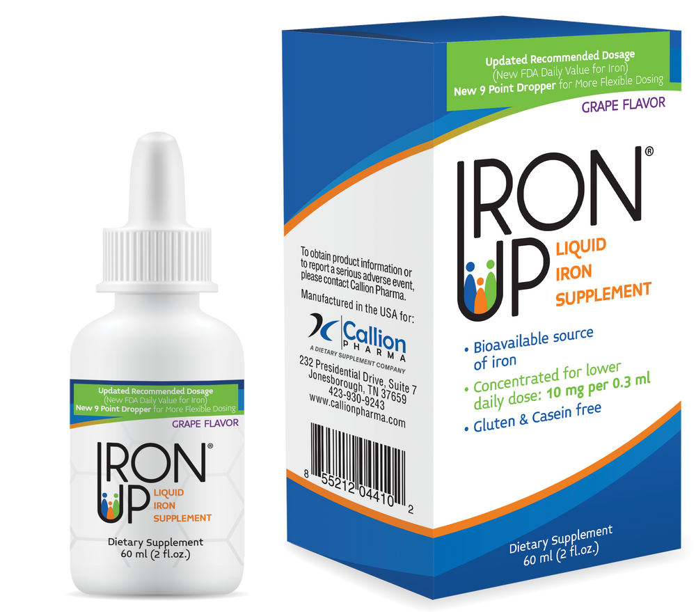 IronUp® Liquid Iron Supplement-Vitamin E-A.C. Grace Company