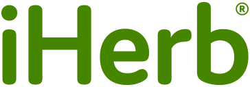 ACGrace - Green "iHerb" logo with a registered trademark symbol.